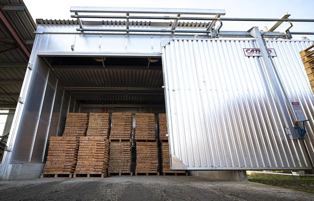 Four de sechage export bois europe certifie NIMP15 Péré & fils scierie marmande